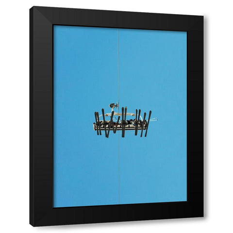 Lift from underneath Black Modern Wood Framed Art Print with Double Matting by Cederberg, Marcus