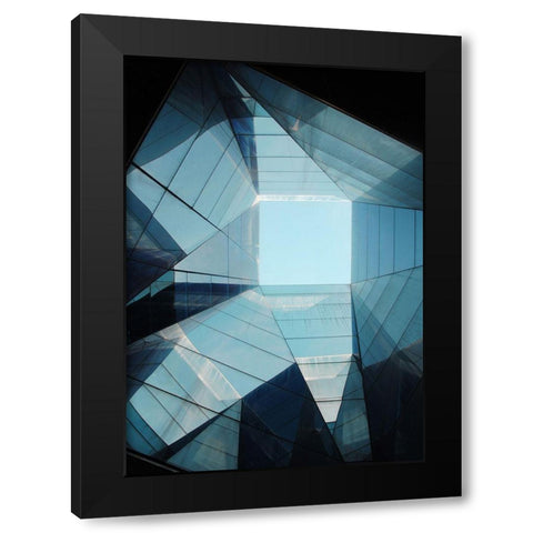 Diamond Black Modern Wood Framed Art Print by Cederberg, Marcus