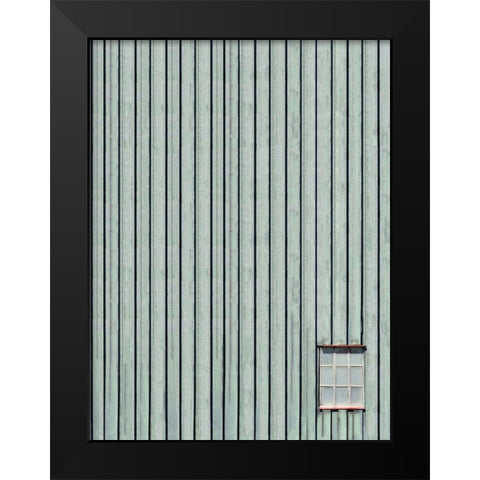 Green window Black Modern Wood Framed Art Print by Cederberg, Marcus