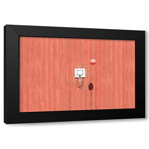 In or out Black Modern Wood Framed Art Print by Cederberg, Marcus