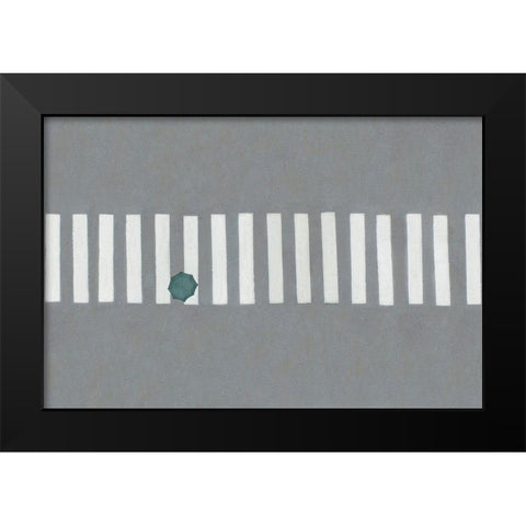 Crossing Black Modern Wood Framed Art Print by Cederberg, Marcus