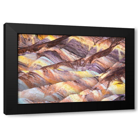 Untitled Black Modern Wood Framed Art Print with Double Matting by Ali Amir, Abbas