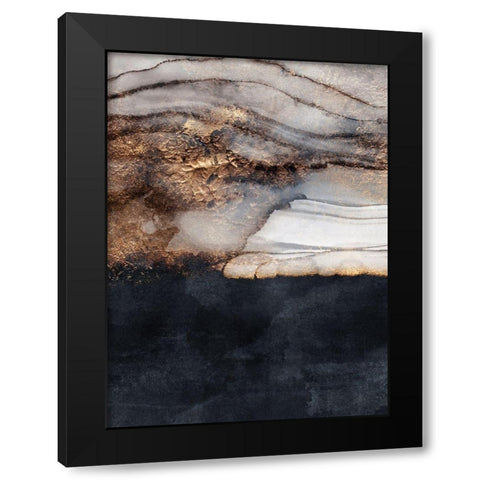 Incoming Storm Black Modern Wood Framed Art Print by Fredriksson, Elisabeth