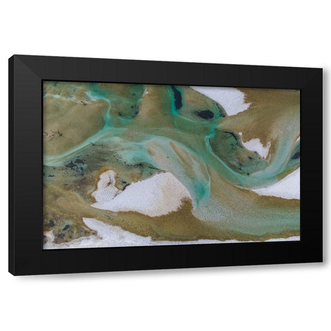 SoAa river Black Modern Wood Framed Art Print with Double Matting by Kozuh, Primoz