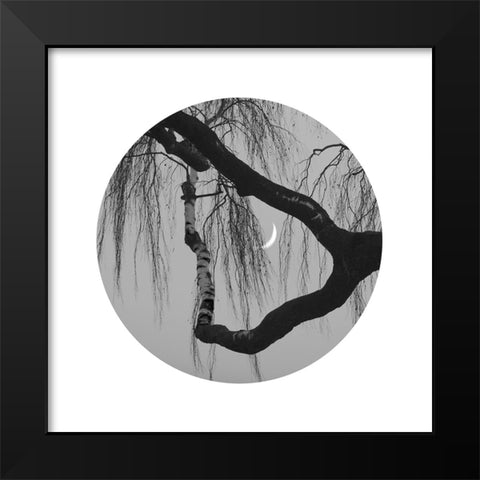 Early Spring No.2 Black Modern Wood Framed Art Print by Wei, Xiang