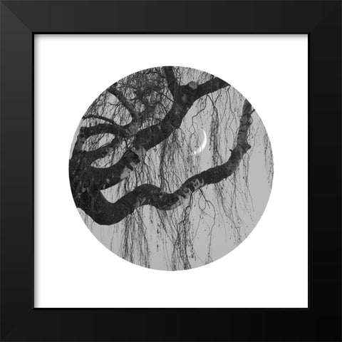Early Spring No.3 Black Modern Wood Framed Art Print by Wei, Xiang