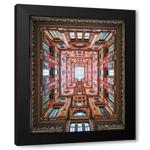 FantaSciarra Black Modern Wood Framed Art Print by Alvaro, Alberto