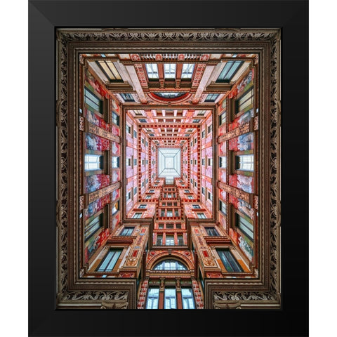 FantaSciarra Black Modern Wood Framed Art Print by Alvaro, Alberto
