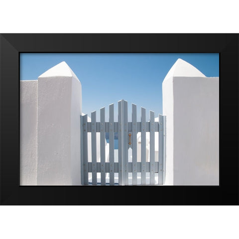 Gateway Black Modern Wood Framed Art Print by Wride, Linda