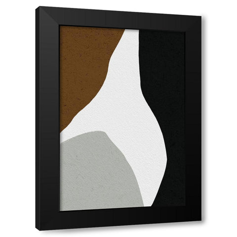 Harmony Lover Black Modern Wood Framed Art Print by Sawall, Anastasia
