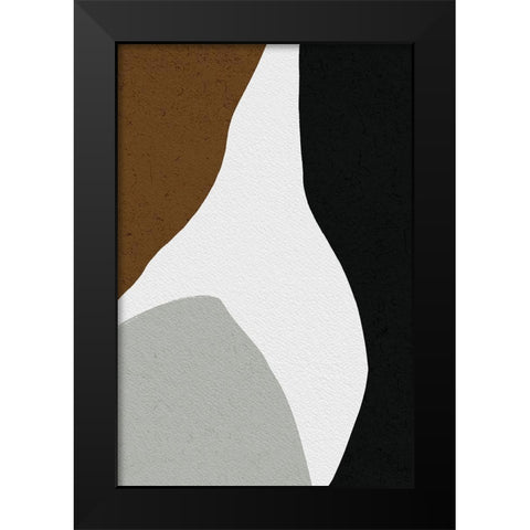 Harmony Lover Black Modern Wood Framed Art Print by Sawall, Anastasia