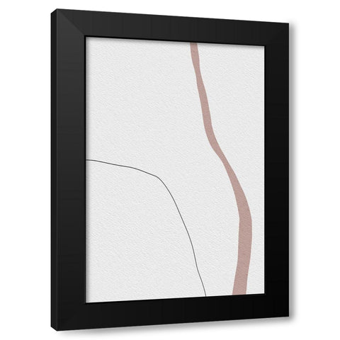 Memory Lane Black Modern Wood Framed Art Print with Double Matting by Sawall, Anastasia