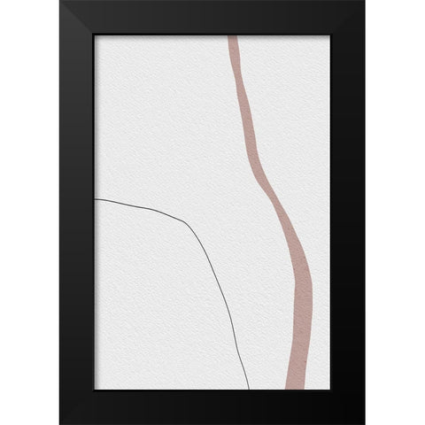 Memory Lane Black Modern Wood Framed Art Print by Sawall, Anastasia