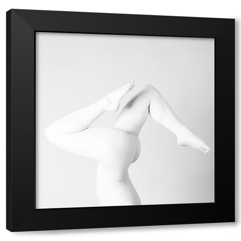Untitled Black Modern Wood Framed Art Print by Golob, Gorazd