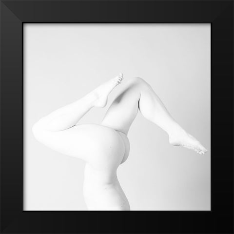 Untitled Black Modern Wood Framed Art Print by Golob, Gorazd