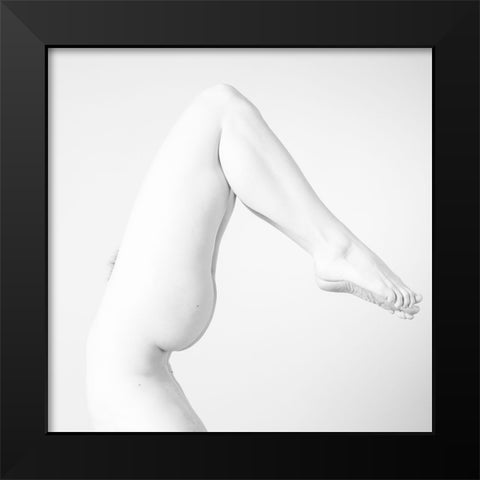 Untitled Black Modern Wood Framed Art Print by Golob, Gorazd