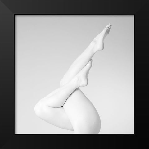 Untitled Black Modern Wood Framed Art Print by Golob, Gorazd