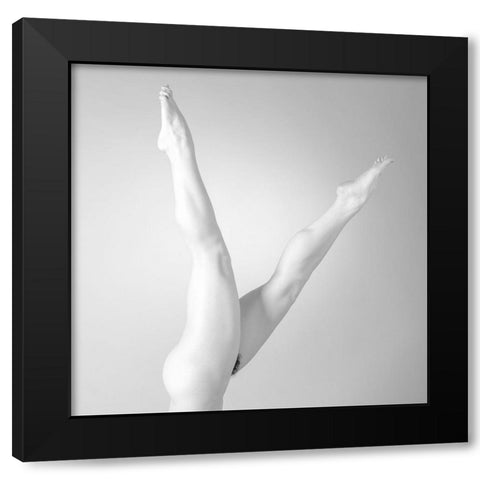 Y Black Modern Wood Framed Art Print by Golob, Gorazd
