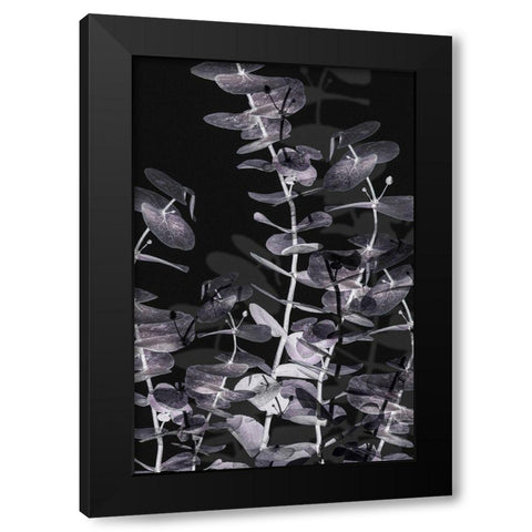 Eucalyptus_Negative_002 Black Modern Wood Framed Art Print by 1x Studio III