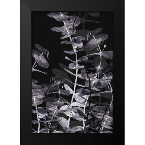 Eucalyptus_Negative_002 Black Modern Wood Framed Art Print by 1x Studio III