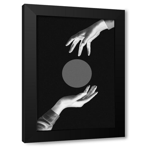 Chosen No 03 Black Modern Wood Framed Art Print with Double Matting by 1x Studio III