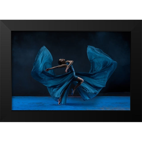 Butterfly Wardrobe Black Modern Wood Framed Art Print by Suhardjo, Lisdiyanto