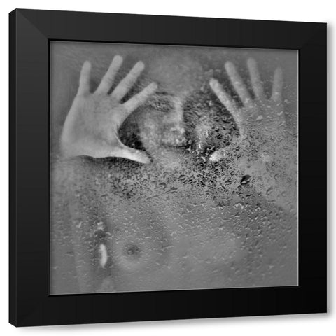 Untitled Black Modern Wood Framed Art Print with Double Matting by Andreescu, Cristian