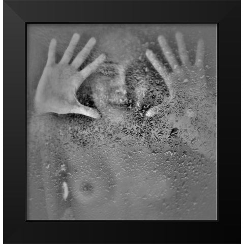 Untitled Black Modern Wood Framed Art Print by Andreescu, Cristian
