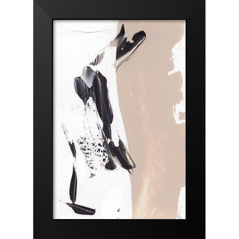 On the Move Black Modern Wood Framed Art Print by Sawall, Anastasia