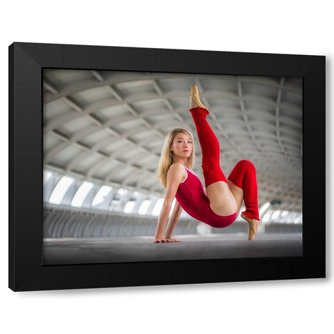 The sky the limit Black Modern Wood Framed Art Print by Ng, Joseph