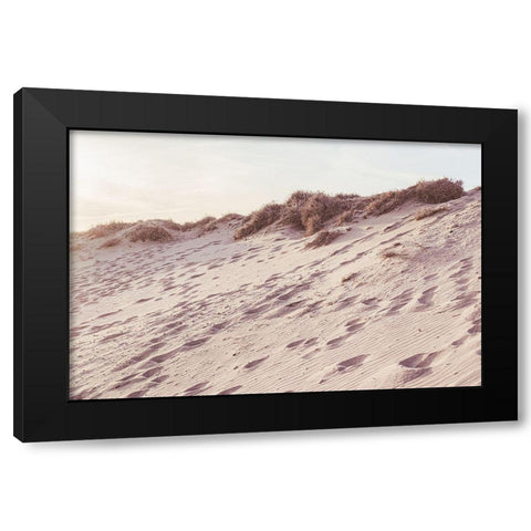 Beach_009 Black Modern Wood Framed Art Print with Double Matting by 1x Studio III