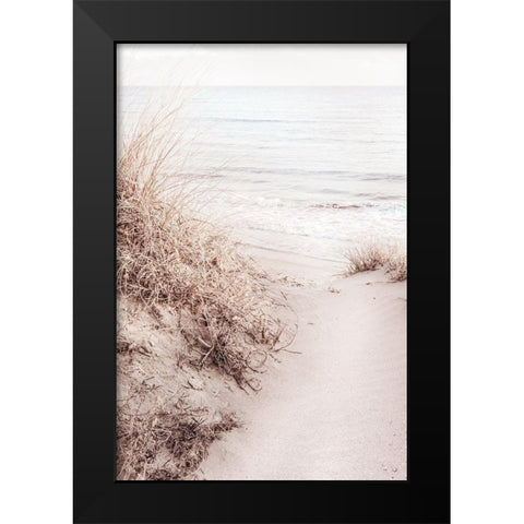 Beach_010 Black Modern Wood Framed Art Print by 1x Studio III
