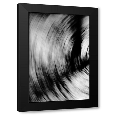 Lifeway Black Modern Wood Framed Art Print by Kaiuk, Roma