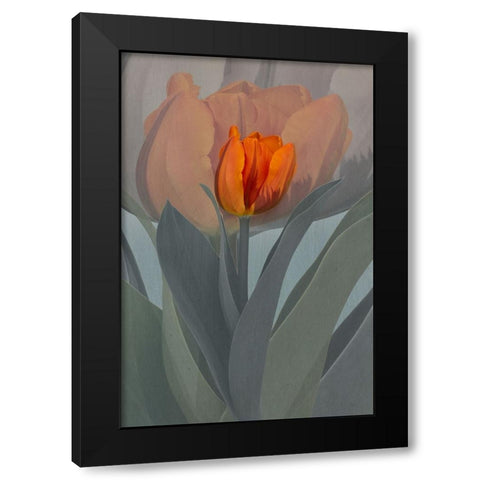Candle Black Modern Wood Framed Art Print with Double Matting by Urbanski, Richard