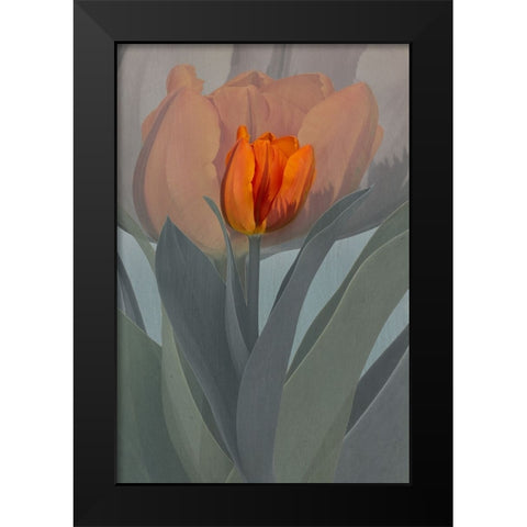 Candle Black Modern Wood Framed Art Print by Urbanski, Richard