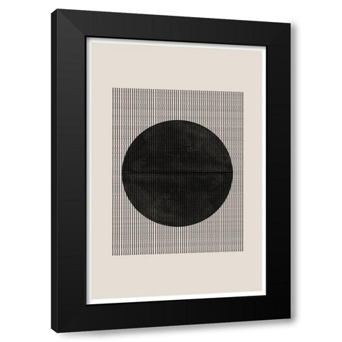 BaB No7. Black Modern Wood Framed Art Print with Double Matting by The Miuus Studio