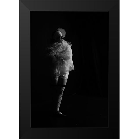 Alone... Black Modern Wood Framed Art Print by Resch, Iris
