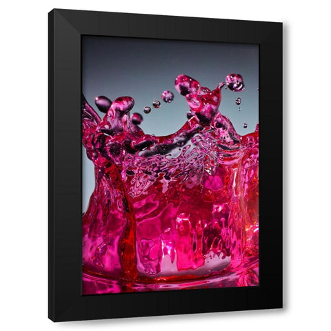 water jewelry Black Modern Wood Framed Art Print by Taneda, Toshio