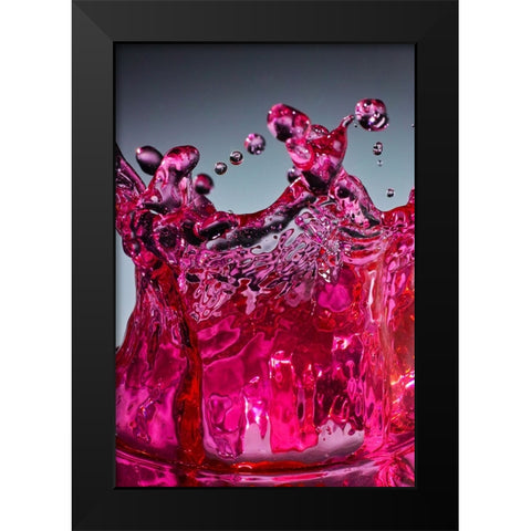 water jewelry Black Modern Wood Framed Art Print by Taneda, Toshio