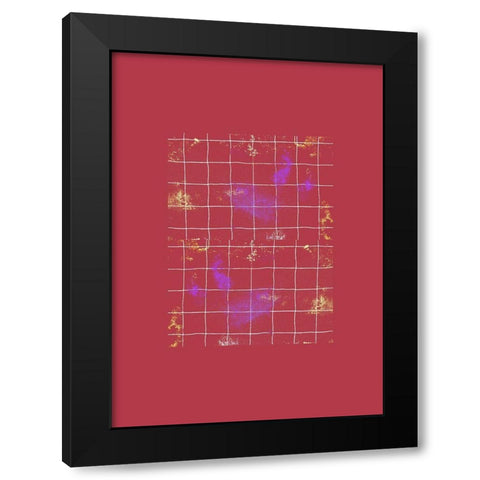 Real Black Modern Wood Framed Art Print with Double Matting by Woelders, Tania Sloth