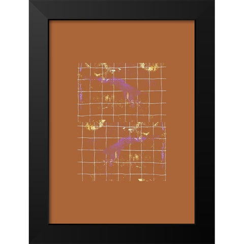 Redefine Black Modern Wood Framed Art Print by Woelders, Tania Sloth