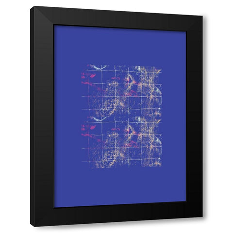 Reset Black Modern Wood Framed Art Print by Woelders, Tania Sloth