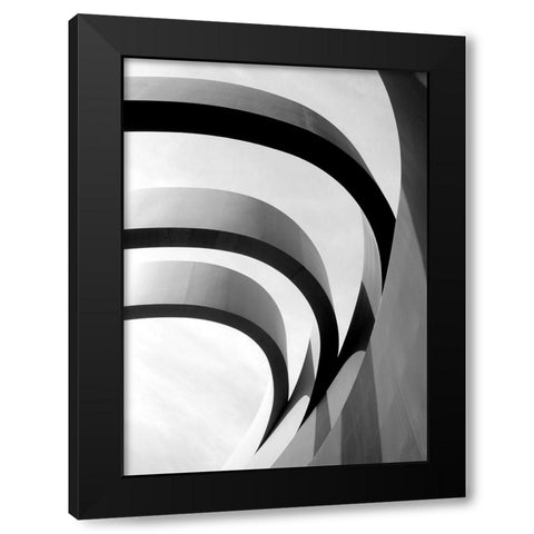Design Museum - Detail Black Modern Wood Framed Art Print with Double Matting by Riza, Aliza