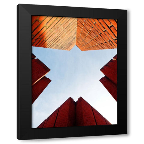 Its a Bird... Its a Plane... Its... Black Modern Wood Framed Art Print with Double Matting by Surleac, Marius