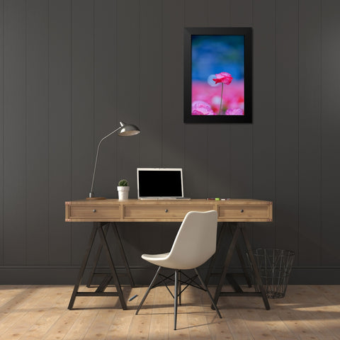 Untitled Black Modern Wood Framed Art Print by Nakada, Chisho