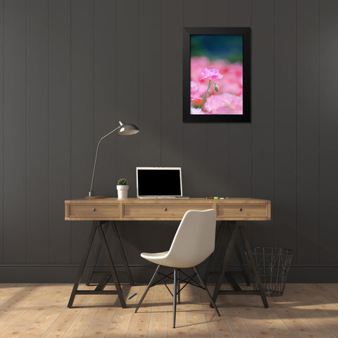 Untitled Black Modern Wood Framed Art Print by Nakada, Chisho