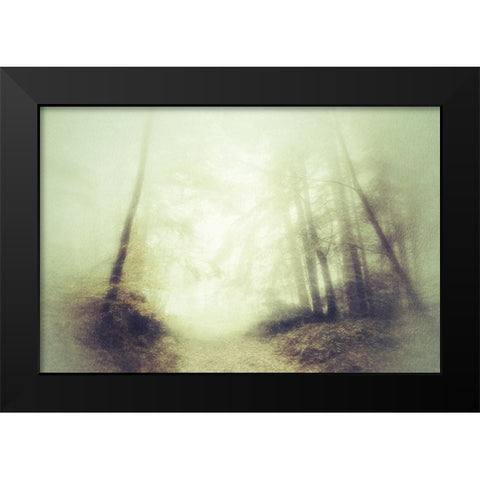 Remembering Black Modern Wood Framed Art Print by Shumilova, Ludmila