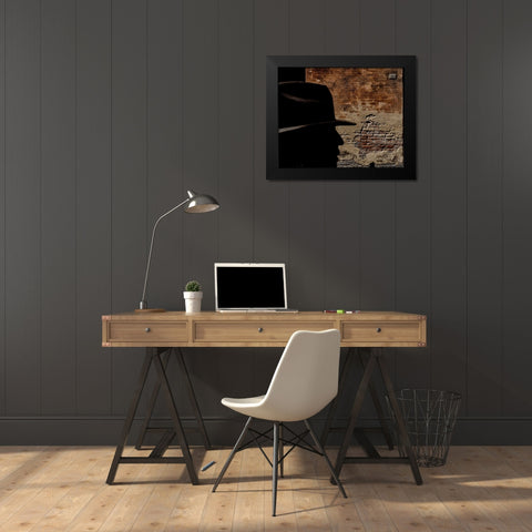 36 Black Modern Wood Framed Art Print by Domenichi, Luca