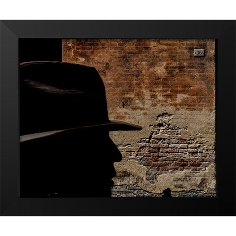 36 Black Modern Wood Framed Art Print by Domenichi, Luca