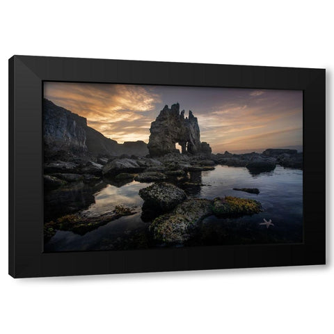 Spain Black Modern Wood Framed Art Print by Gustafson Pro, Clas